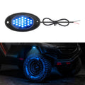 12V-24V LED Rock Lights Waterproof Offroad Vehicle Underglow Lights