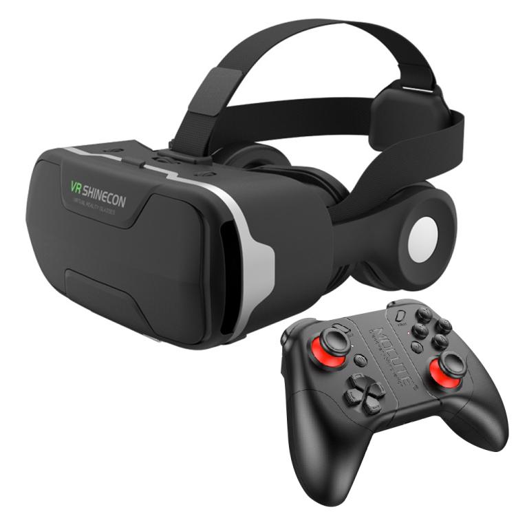 VR SHINECON G02ED Earphone Edition VR Glasses for 4.7-6 inch Phone