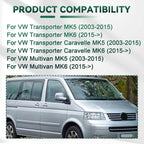 Pair Car Door Seals for Volkswagen T5 H0837565A, 7H0837566A
