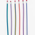 5 PCS/Pack Unbreakable Colored Striped Soft Pencil — view 2