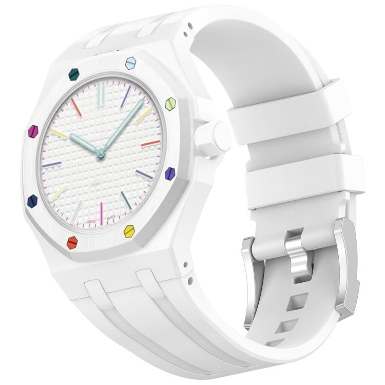 xDfind 3 Oclock Crown Integrated Silicone Pocket Watch Band