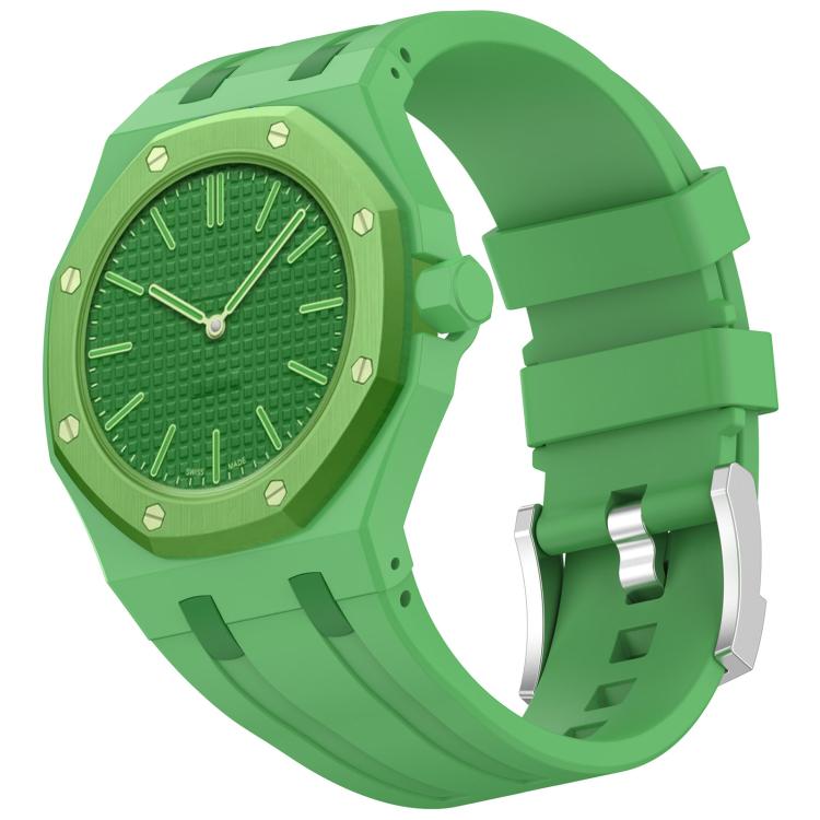 xDfind 3 Oclock Crown Integrated Silicone Pocket Watch Band