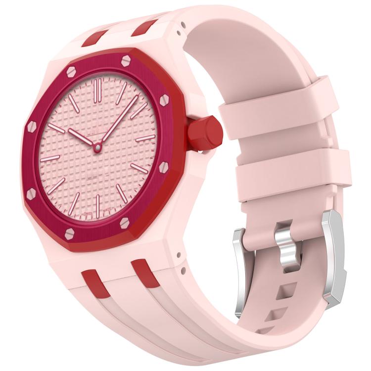 xDfind 3 Oclock Crown Integrated Silicone Pocket Watch Band