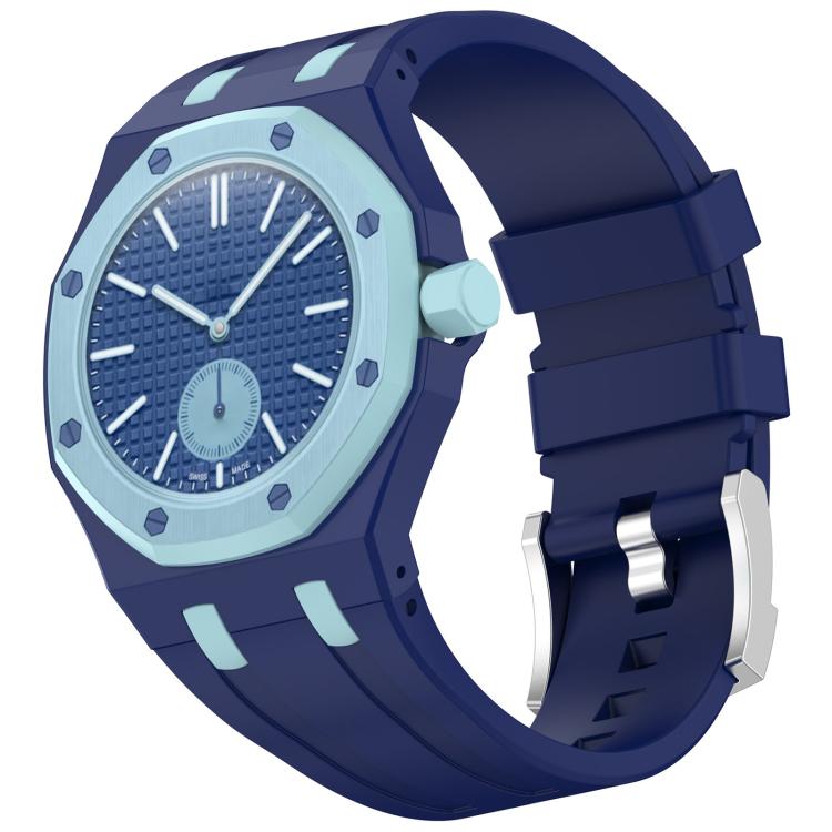 xDfind 3 Oclock Crown Integrated Silicone Pocket Watch Band
