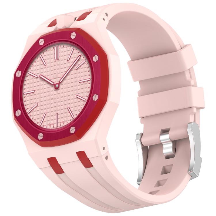 xDfind 12 Oclock Crown Integrated Silicone Pocket Watch Band