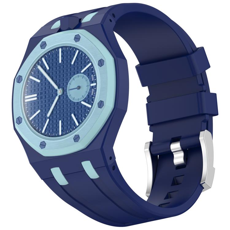 xDfind 12 Oclock Crown Integrated Silicone Pocket Watch Band