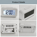 DS-2019 Multifunctional LCD Backlit Calendar Electronic Clock — view 9