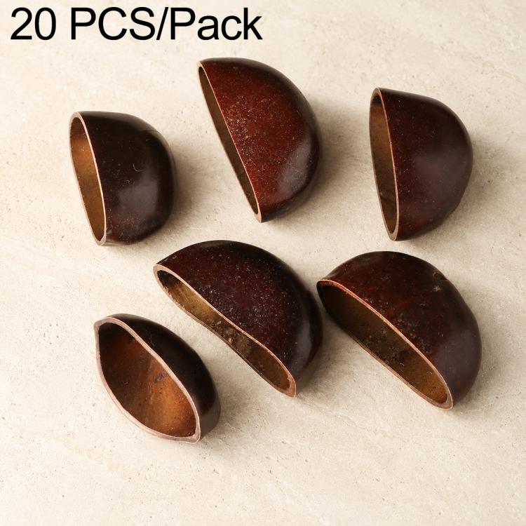 20 PCS/Pack Natural 18-Seed Bodhi Loose Beads for DIY Bracelets Accessories — Duck Tendon Vine