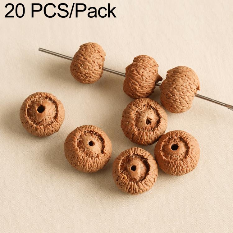 20 PCS/Pack Natural 18-Seed Bodhi Loose Beads for DIY Bracelets Accessories — Lotus