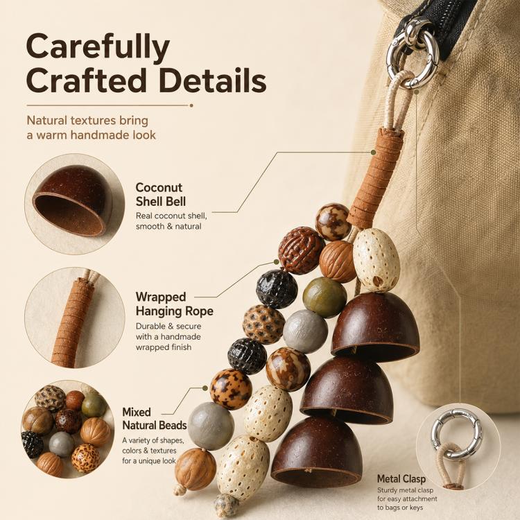 Natural 18-Seed Bodhi Loose Beads for DIY Bracelets Accessories — view 7
