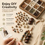 Natural 18-Seed Bodhi Loose Beads for DIY Bracelets Accessories — view 10