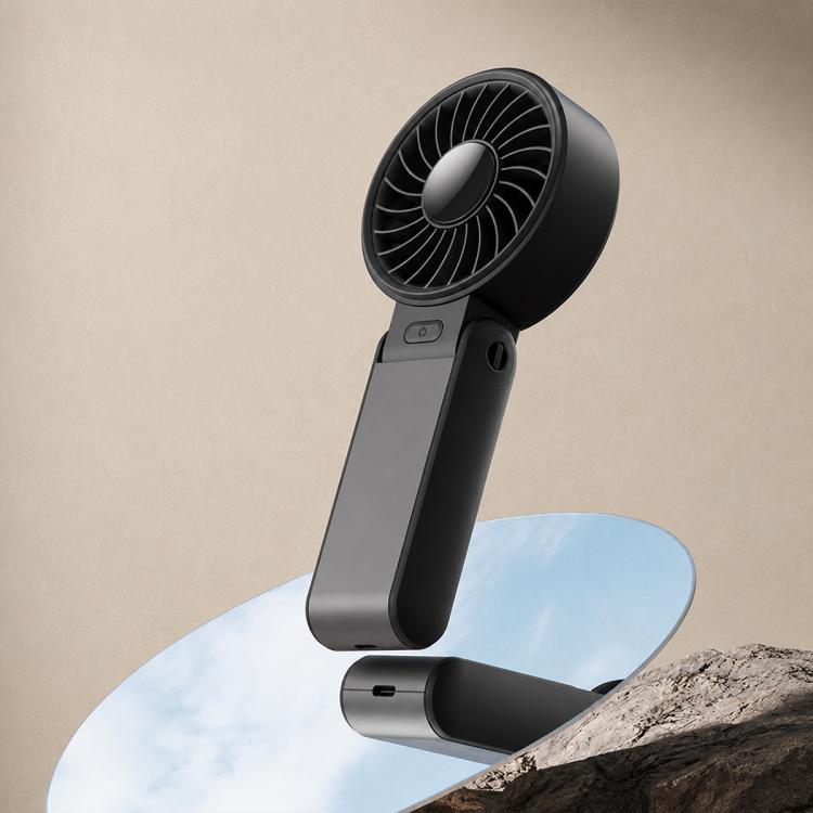 JisuLife Life7 Portable Foldable High-speed Handheld Fan — Black