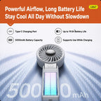 JisuLife Life7 Portable Foldable High-speed Handheld Fan — view 9