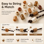 20 PCS/Pack Large-hole Acrylic Beads DIY Accessories — view 19