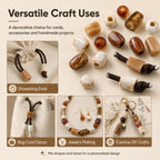 20 PCS/Pack Large-hole Acrylic Beads DIY Accessories — view 20