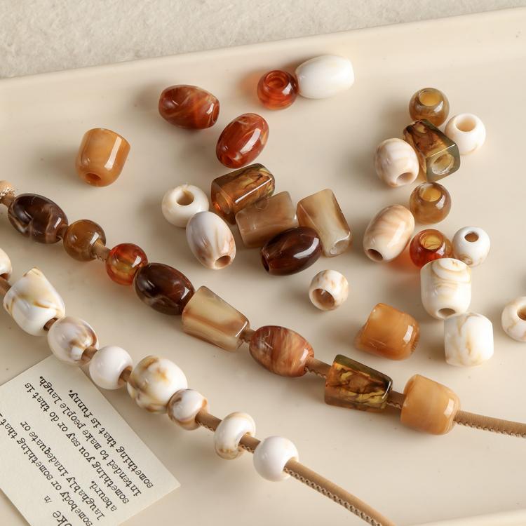 20 PCS/Pack Large-hole Acrylic Beads DIY Accessories — view 23