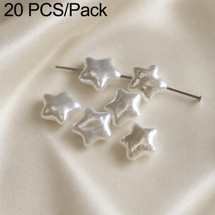 20 PCS/Pack Irregular Faux Pearl Beads DIY Accessories for Phone Straps