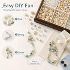 20 PCS/Pack Irregular Faux Pearl Beads DIY Accessories for Phone Straps — view 17