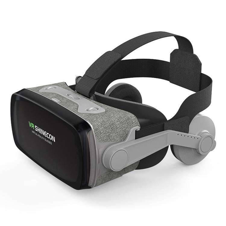VR SHINECON G07E Earphone Edition VR Glasses for 4.7-6.1 inch Phone