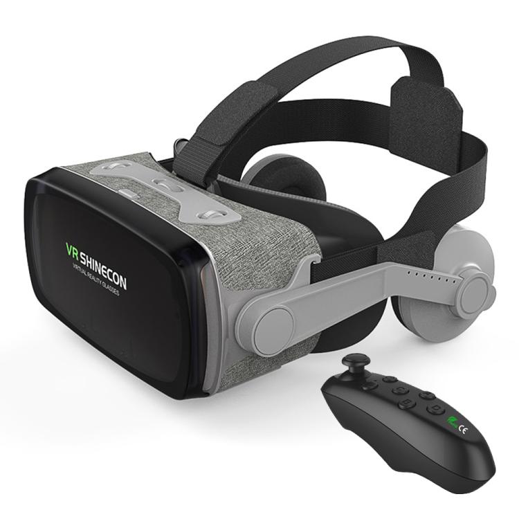 VR SHINECON G07E Earphone Edition VR Glasses for 4.7-6.1 inch Phone