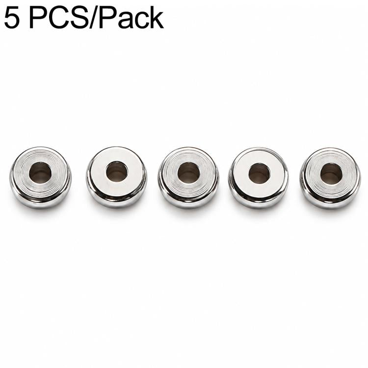 2 PCS/Set Tarnish-Resistant Titanium Steel Spacers and Beads DIY Accessories for Phone Straps — Spacer Bead 4 mm