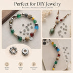 2 PCS/Set Tarnish-Resistant Titanium Steel Spacers and Beads DIY Accessories for Phone Straps — view 15