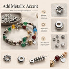 Tarnish-Resistant Titanium Steel Spacers and Beads DIY Accessories for Phone Straps — view 6