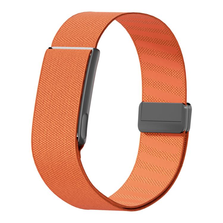Metal Frame Integrated Magnetic Clasp Nylon Arm Band — Grass Green