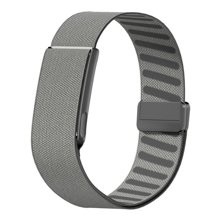 Metal Frame Integrated Magnetic Clasp Nylon Arm Band — Orange