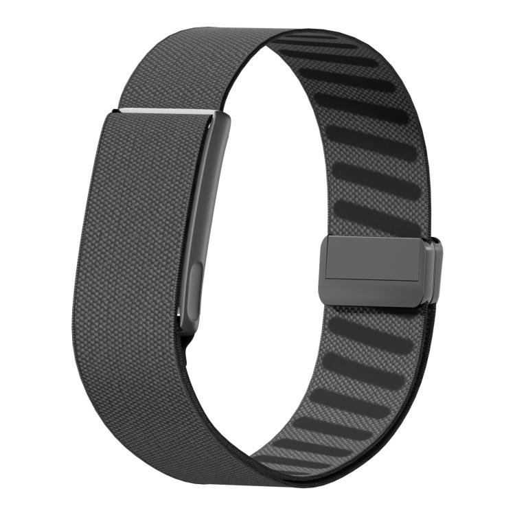 Metal Frame Integrated Magnetic Clasp Nylon Arm Band — Indigo