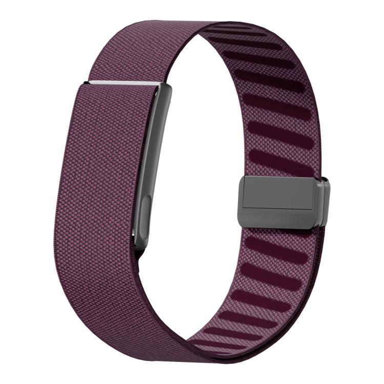Metal Frame Integrated Magnetic Clasp Nylon Arm Band — Grey Green