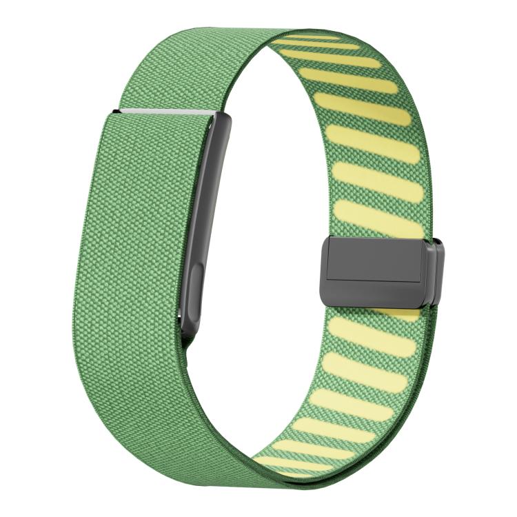 Metal Frame Integrated Magnetic Clasp Nylon Arm Band — Plum