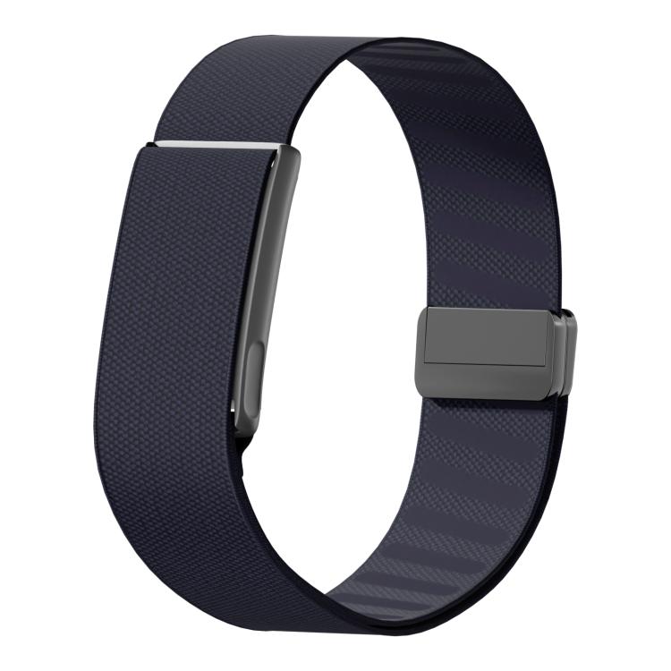Metal Frame Integrated Magnetic Clasp Nylon Arm Band — Rust Red