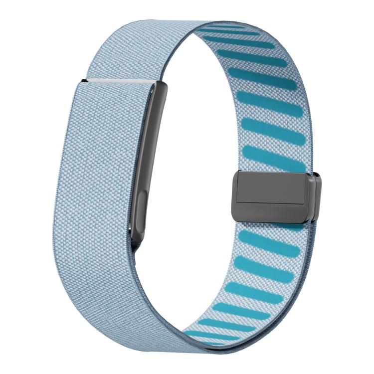 Metal Frame Integrated Magnetic Clasp Nylon Arm Band — Pink