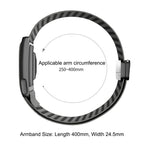 Metal Frame Integrated Magnetic Clasp Nylon Arm Band