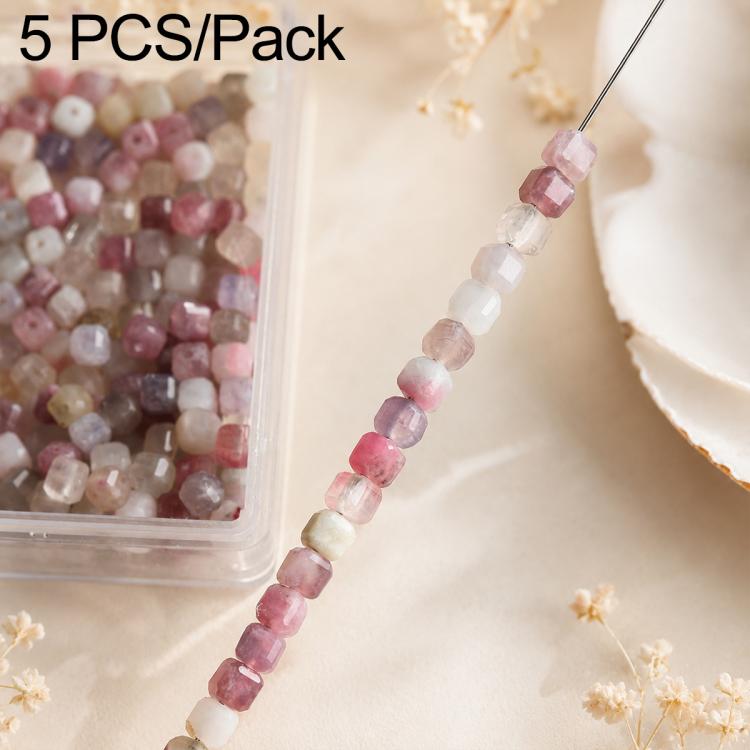 5 PCS/Set Natural Faceted Loose Beads DIY Accessories for Bracelets and Necklaces — Australian Jade