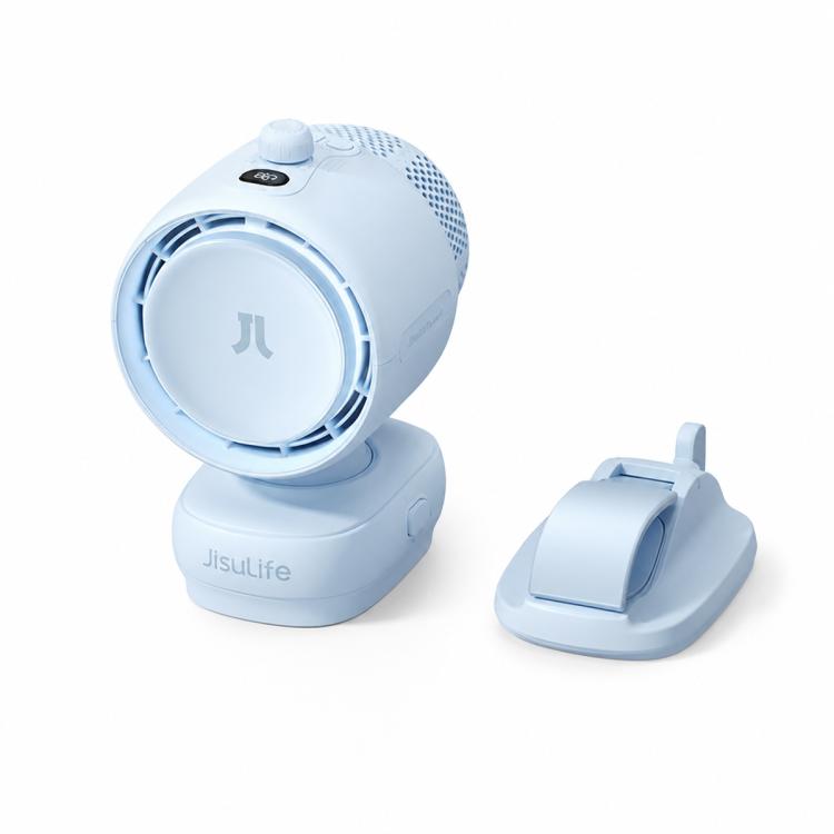 JisuLife Portable Oscillating Outdoor Fan for Strollers — Life3 Clip