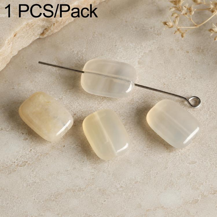Natural Loose-bead DIY Accessories for Bracelets and Necklaces — Medium Agate Bead