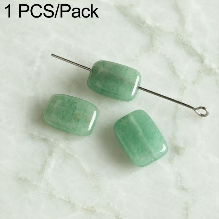 Natural Loose-bead DIY Accessories for Bracelets and Necklaces — Medium Green Aventurine Bead