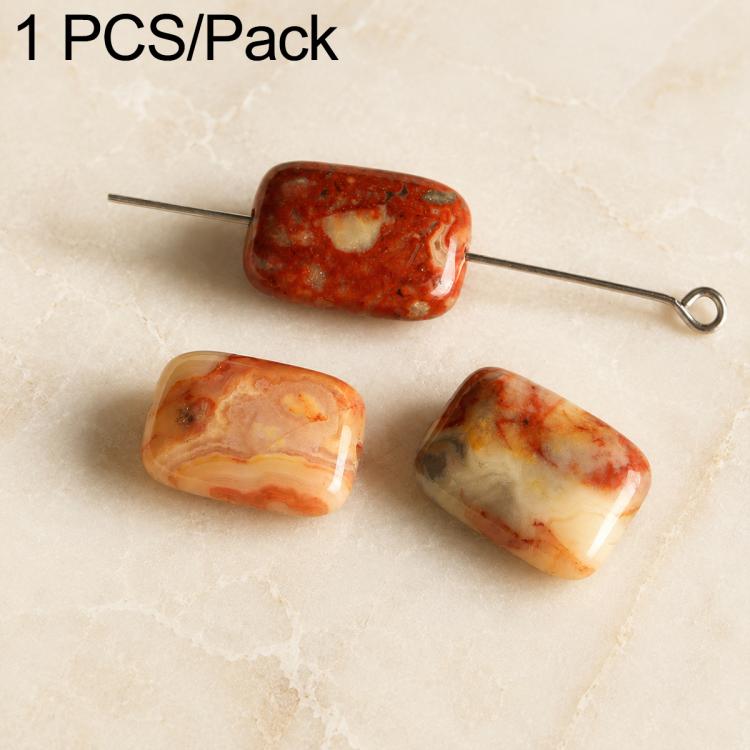 Natural Loose-bead DIY Accessories for Bracelets and Necklaces — Medium Crazy Agate Bead