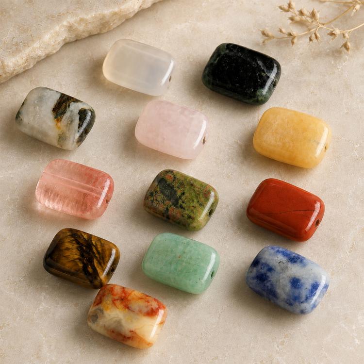 10PCS/Set Natural Loose-bead DIY Accessories for Bracelets and Necklaces — Mixed Pack 2
