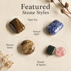 10PCS/Set Natural Loose-bead DIY Accessories for Bracelets and Necklaces — view 7