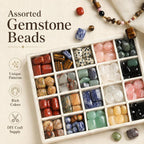 10PCS/Set Natural Loose-bead DIY Accessories for Bracelets and Necklaces — view 9