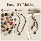 10PCS/Set Natural Loose-bead DIY Accessories for Bracelets and Necklaces — view 10