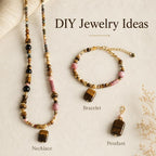 10PCS/Set Natural Loose-bead DIY Accessories for Bracelets and Necklaces — view 11