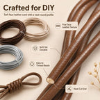 3mm Versatile PU Leather String DIY Accessory Beading Wires — view 7