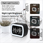 DS-5801 LED Smart Temperature Display Electronic Digital Clock with Night Light — view 6