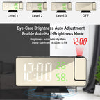 DS-3718LW Multifunctional Creative LED Screen Projection Display Electronic Clock — view 5