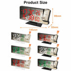 DS-3718LW Multifunctional Creative LED Screen Projection Display Electronic Clock — view 9