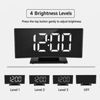 DS-3621L-2 Multifunctional LED Curved Screen Display Electronic Digital Clock — view 7